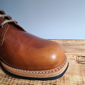 leather boots for men goodyear welted construction military stile sole, laces boots biker boots