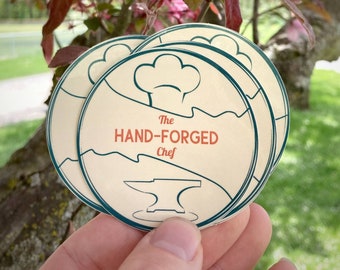 The Hand-Forged Chef Sticker!