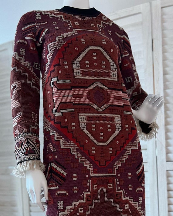 Tony Burch Tapestry will Jacquard dress designer d
