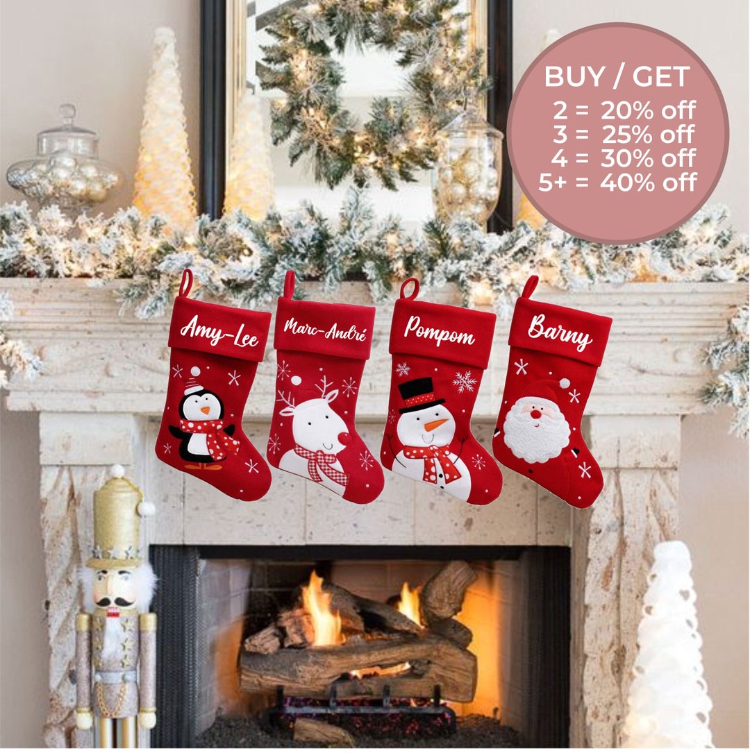 Floraltop 150 Pcs 20 Inch Giant Christmas Stockings Bulk Jumbo Felt
