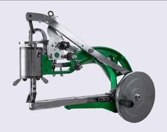 Hand sewing machine for leather and different fabrics