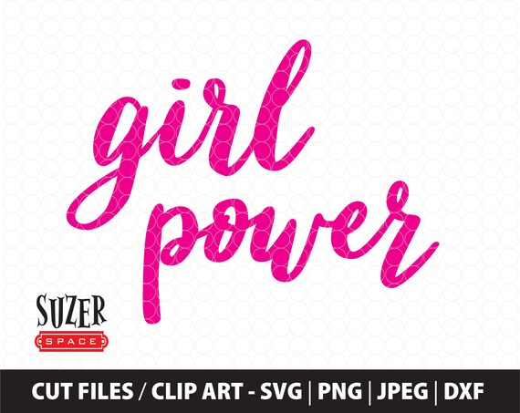 Download Girl Power Svg Girl Power Cut File Silhouette Girl Power Etsy