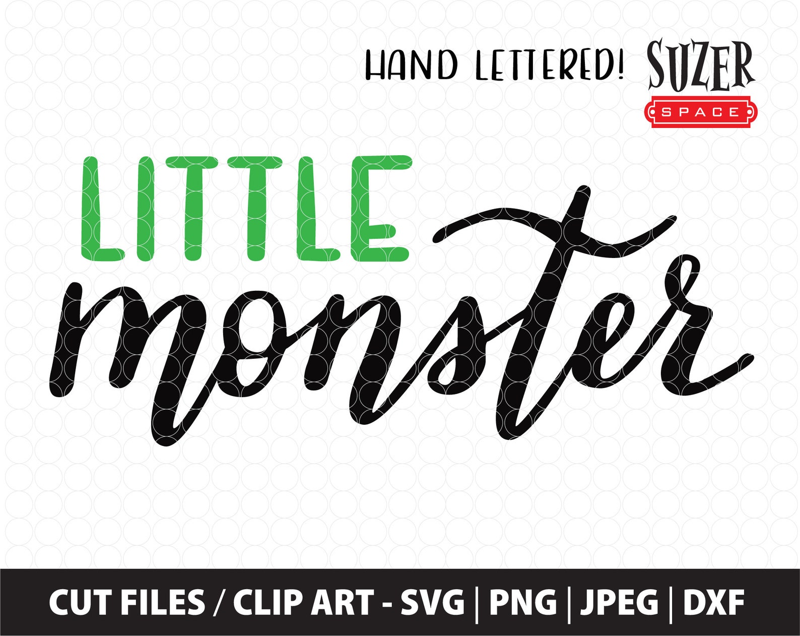 Little Monster Svg Little Monster Cut File Little Monster - Etsy
