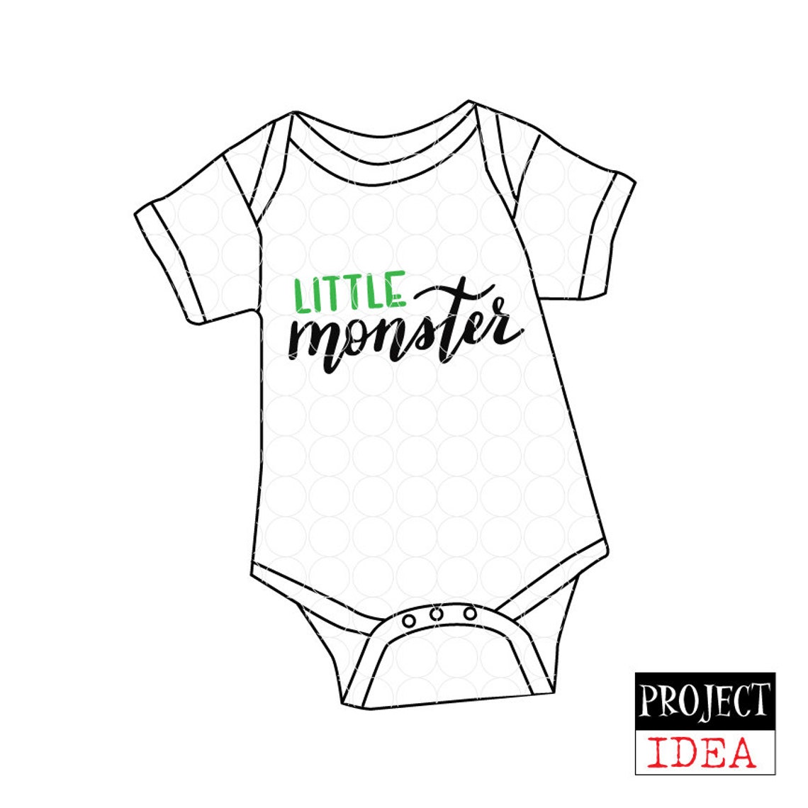 Little Monster Svg Little Monster Cut File Little Monster - Etsy