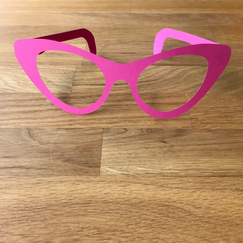 Cat Eye Glasses SVG Design Cat Eye Sunglass SVG Oversize | Etsy