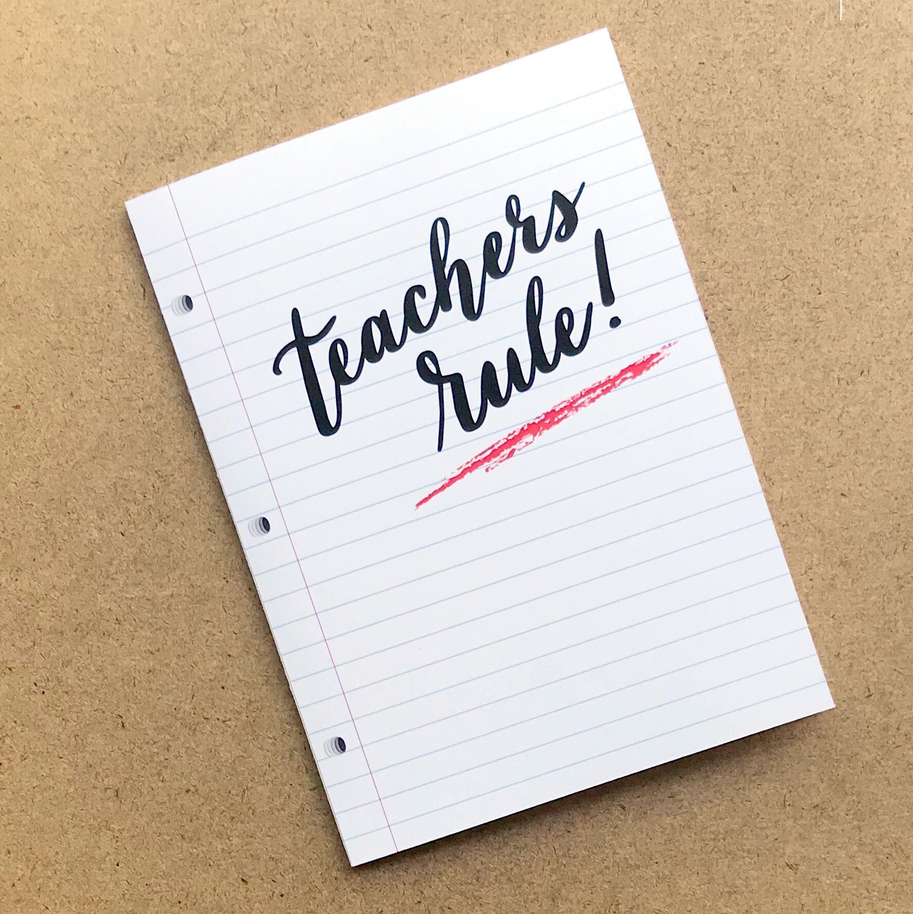 Teachers Appreciation Printable Card Teacher Appreciation - Etsy