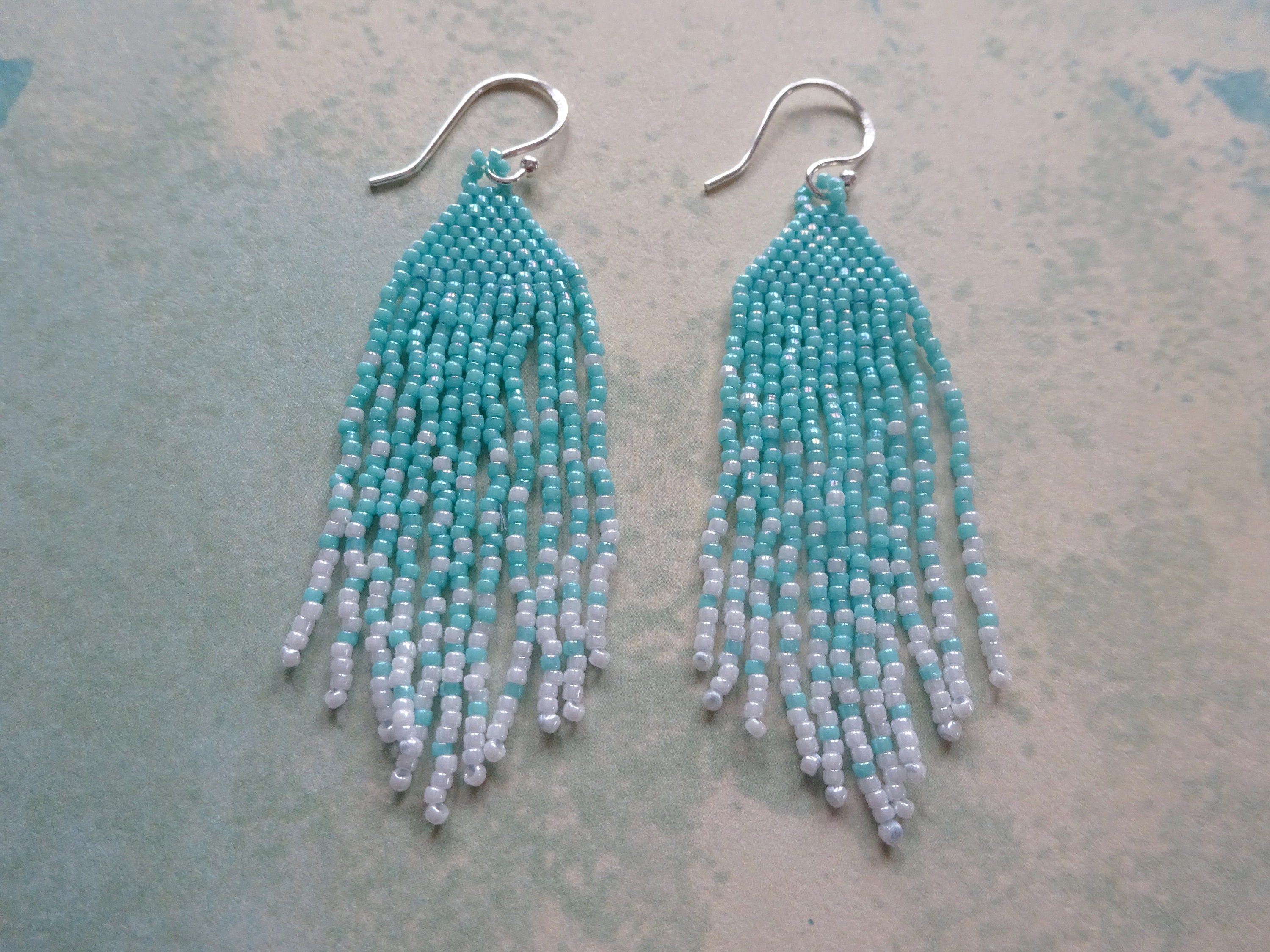 waterfall fringe earrings