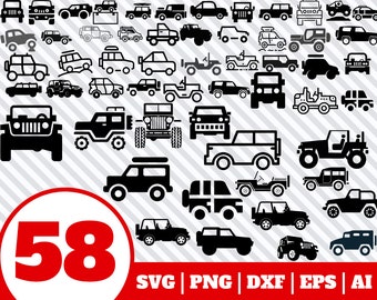 Download Jeep vector | Etsy