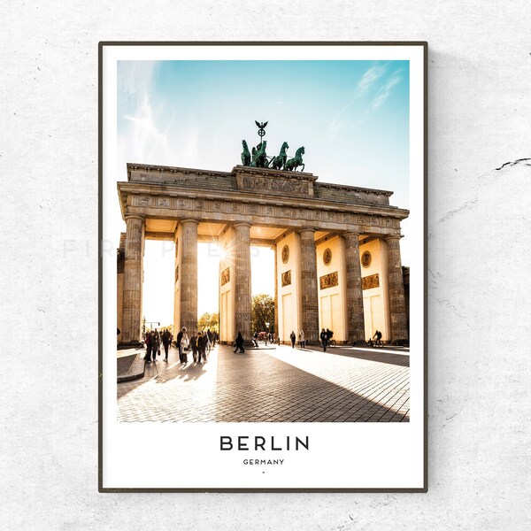 Berlin Poster Etsy