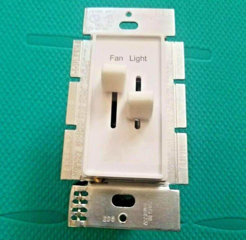 LUTRON Skylark Dual Split Dimmer replacement Slider HALF KNOBS Etsy