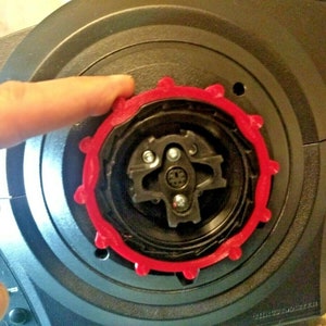 Thrustmaster quick release  change lock ring for T300 steering wheel and compatible bases - new 3d parts - Black or Red color