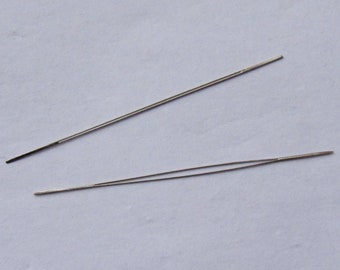 Needles for stringing pearls