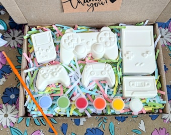 Zestaw do malowania dla dzieci inspirowany grą - Zestaw do malowania własnego zestawu do gier - Prezenty - Do malowania - Malowanie - Gips - Zestaw aktywności