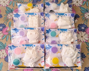 Upominek na imprezę dla dzieci inspirowany Domkiem dla lalek Gabby - Pomaluj swój własny zestaw na imprezę Domek dla lalek Gabby Zestaw imprezowy, wypełniacz na imprezę, upominek na imprezę