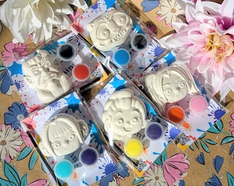 Kpop Demon Hunter Huntrix Girls inspirowane malowaniem dzieci na imprezie - Pomaluj swój własny zestaw imprezowy Huntrix - Upominek na imprezę K Pop Wypełniacz na imprezę urodzinową