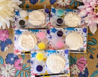 Kpop Demon Hunter Saja Boys inspirowane malowaniem dzieci na imprezie - Pomaluj swoje własne Huntrix party pack - K Pop party favor Wypełniacz urodzinowego przyjęcia