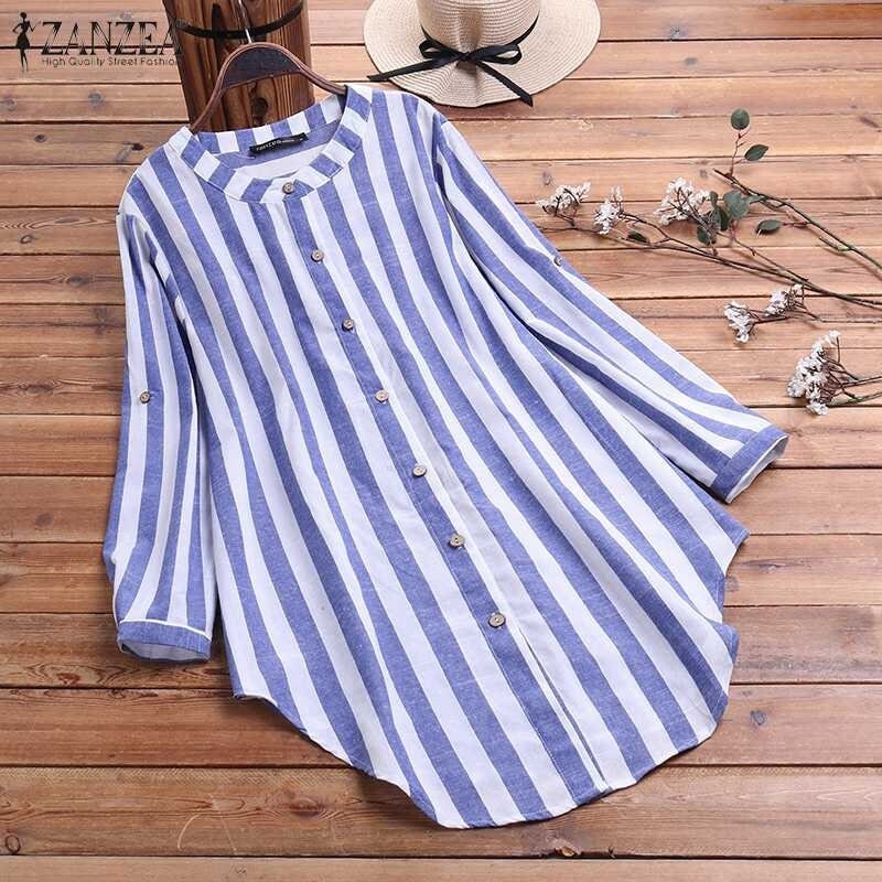 Destyer Casual Women Shirt Short Sleeve Solid Color Blouse with Pocket Beach  Vacation Banquet Elegant Summer Top Aesthetic Clothing White L