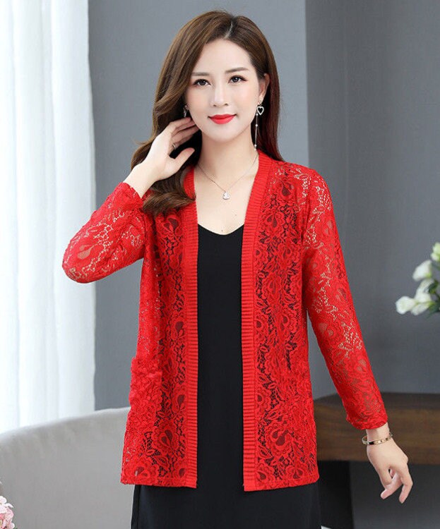 Lace Cardigan for Women Elegant Women's Lace Jacket Etsy