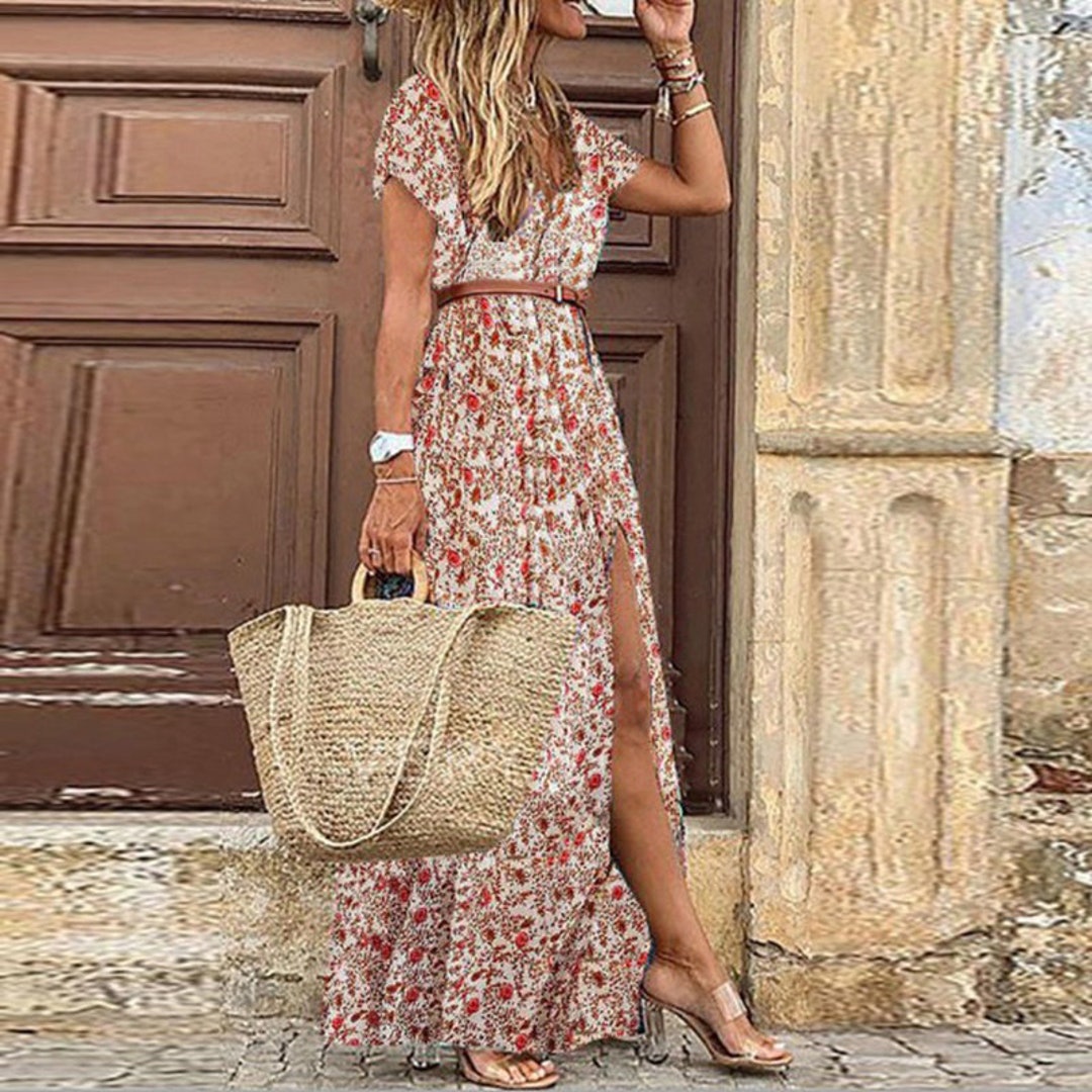 Bohemian maxi dress best sale uk