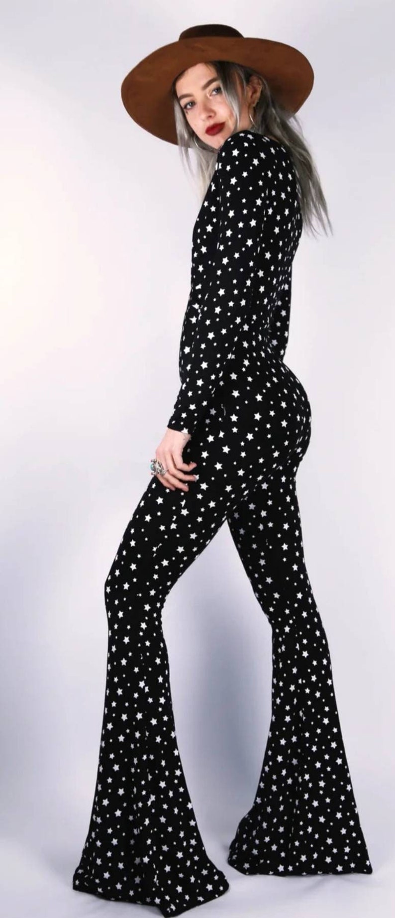 Band of Stars flare jumpsuit 