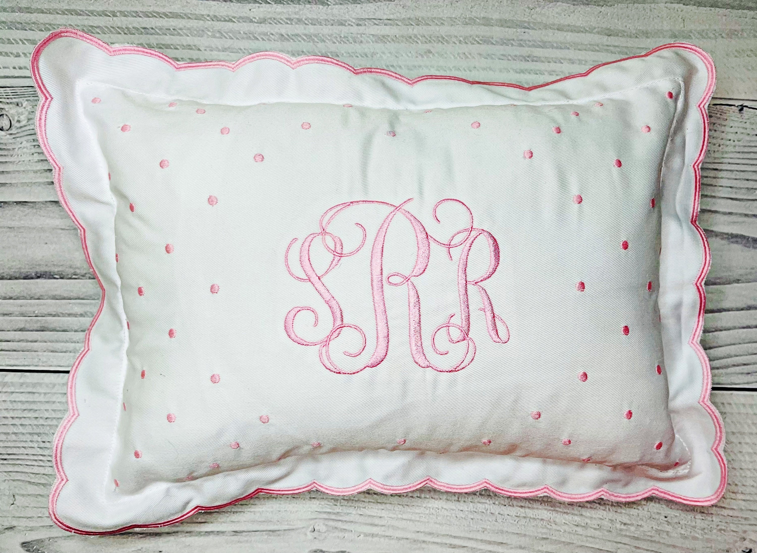 Monogram Baby Pillow personalized Baby Gift Boy personalized Baby