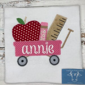 Back to School Shirt Personalized for Boys or Girls- Embroidered Back to School Shirt