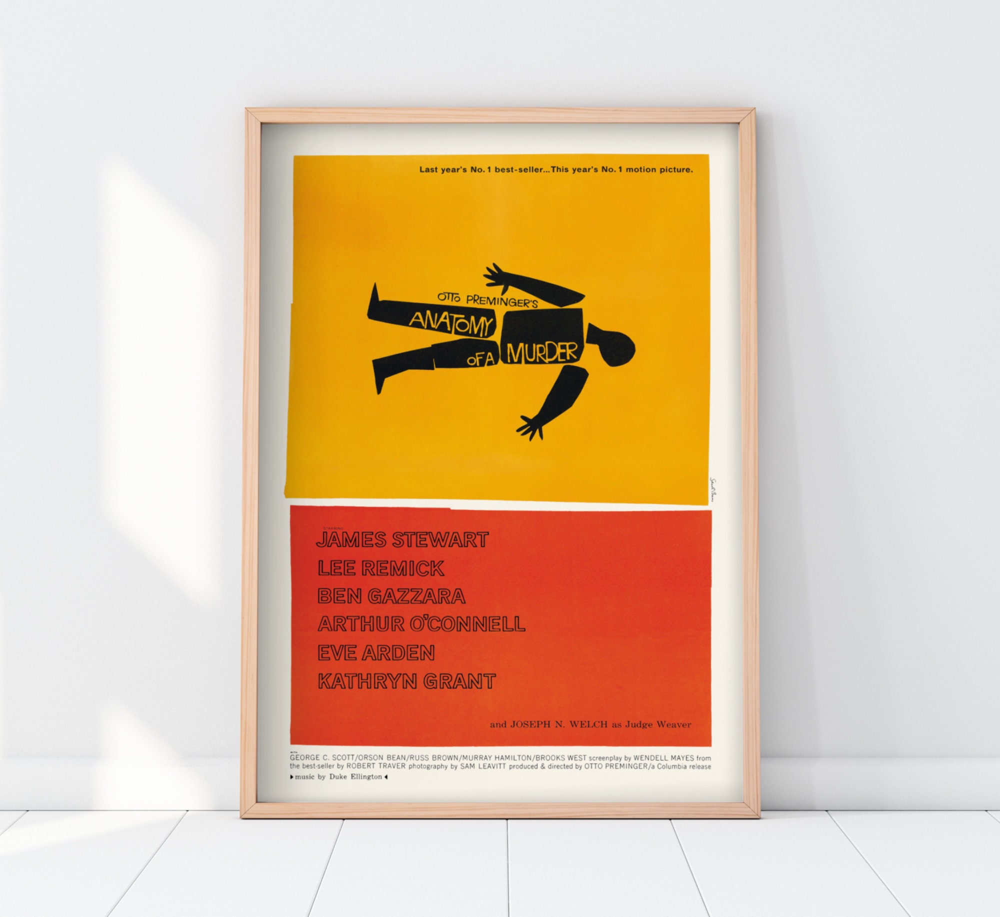 Saul Bass Anatomy Of A Murder Movie Poster Classic Film Gicl e Art saul-bass-anatomy-of-a-murder-movie-poster-classic-film-gicl-e-art