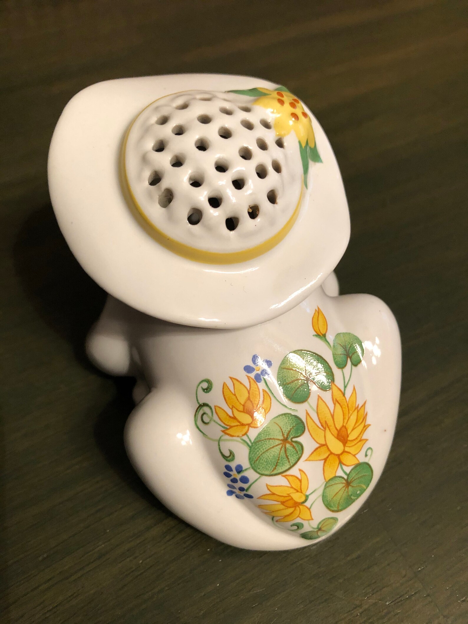 Vintage Avon Winking Frog Ceramic Sachet Holder/Figurine Etsy