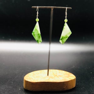 Polar Jade Earrings