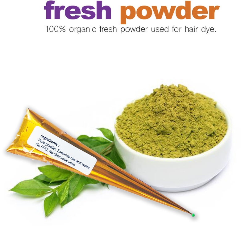 Organic Henna Paste, 100 Natural Henna, Handmade for Best Color Stain