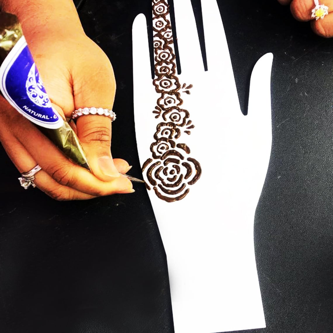 Henna Practice Hand reusable both sides Acrylic hand. Etsy Henna Practice Hand reusable both sides Acrylic hand. Etsy