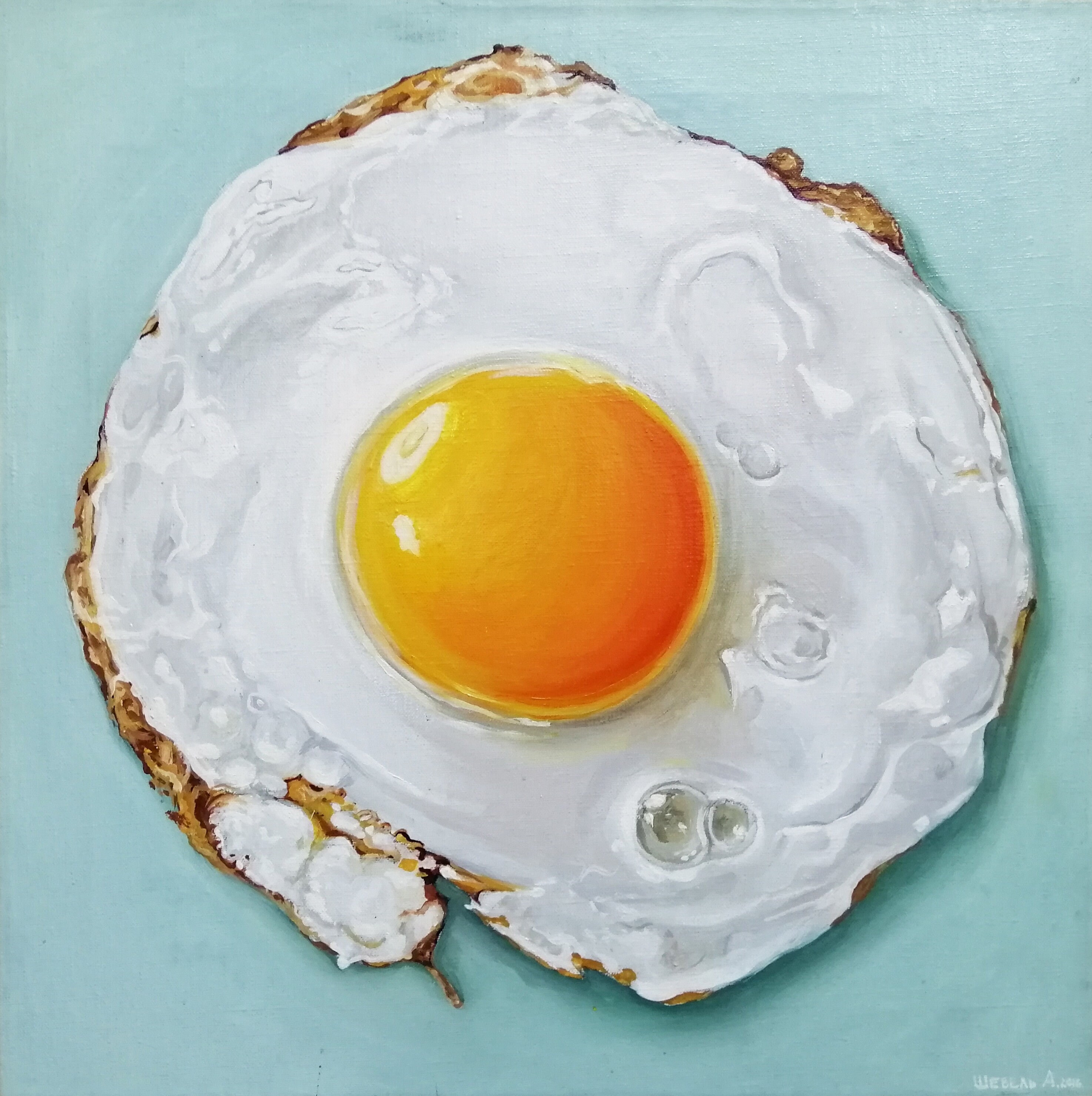Freud'S Iconic Egg Painting - ja5kp3l