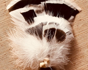 Turkey Feather Smudge Fan