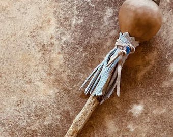 Small Baby Gourd or Travel Size Rattle