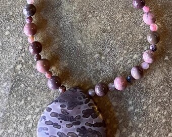 LEOPARD JASPER PENDANT