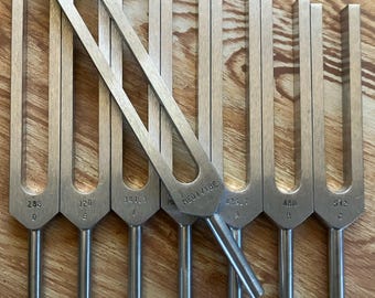 Set of 8 Medivibe Tuning Forks
