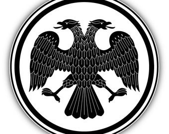 Austria Eagle Coat of arms Decal Sticker Austrian Car Vinyl pick size color