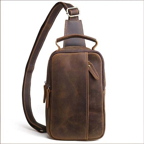 leather crossbody fanny pack