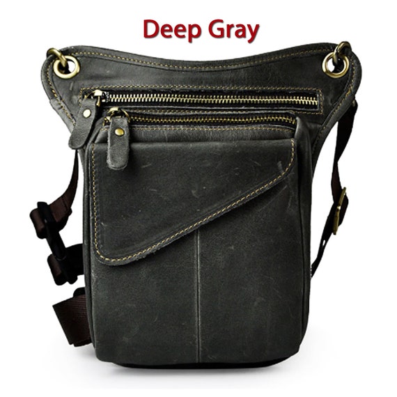 men's genuine leather shoulder bags