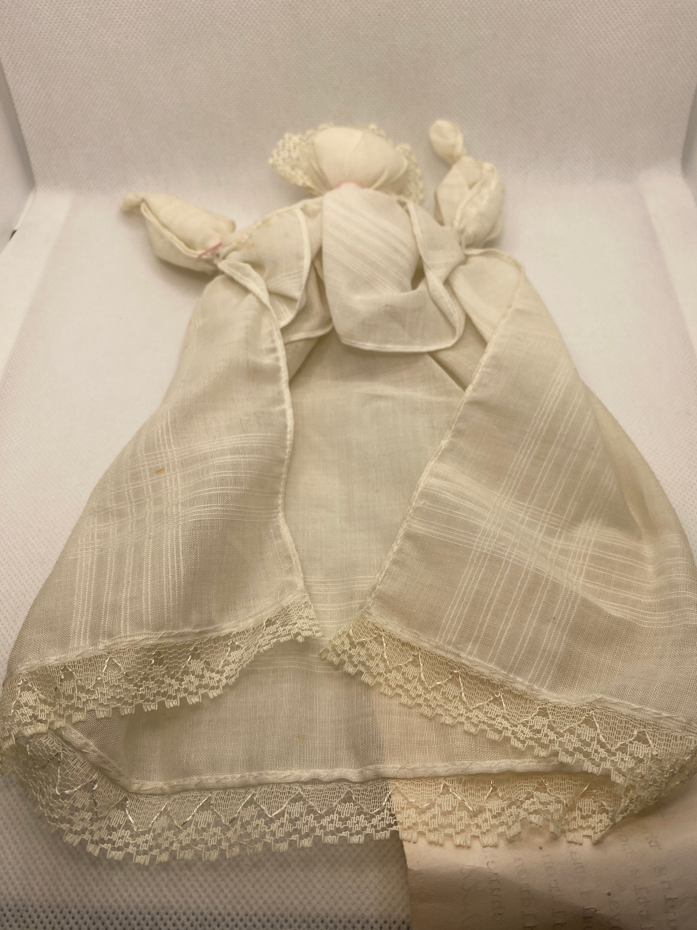 Vintage Handkerchief Doll Hanky Hanky Doll Handkerchief Toy Child's