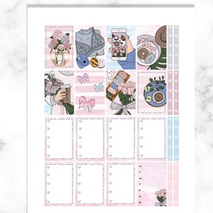 Blogger Style Printable Stickers for Classic Happy Planner, Pastel ...