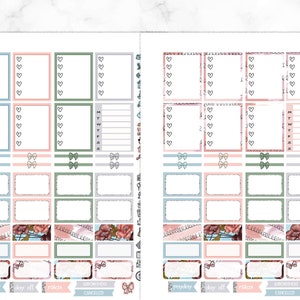 NYC Erin Condren Planner Stickers Printable, ECLP Pastel Colors Set ...