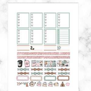 Printable Planner Stickers, Erin Condren Weekly Planner Sticker Kit ...