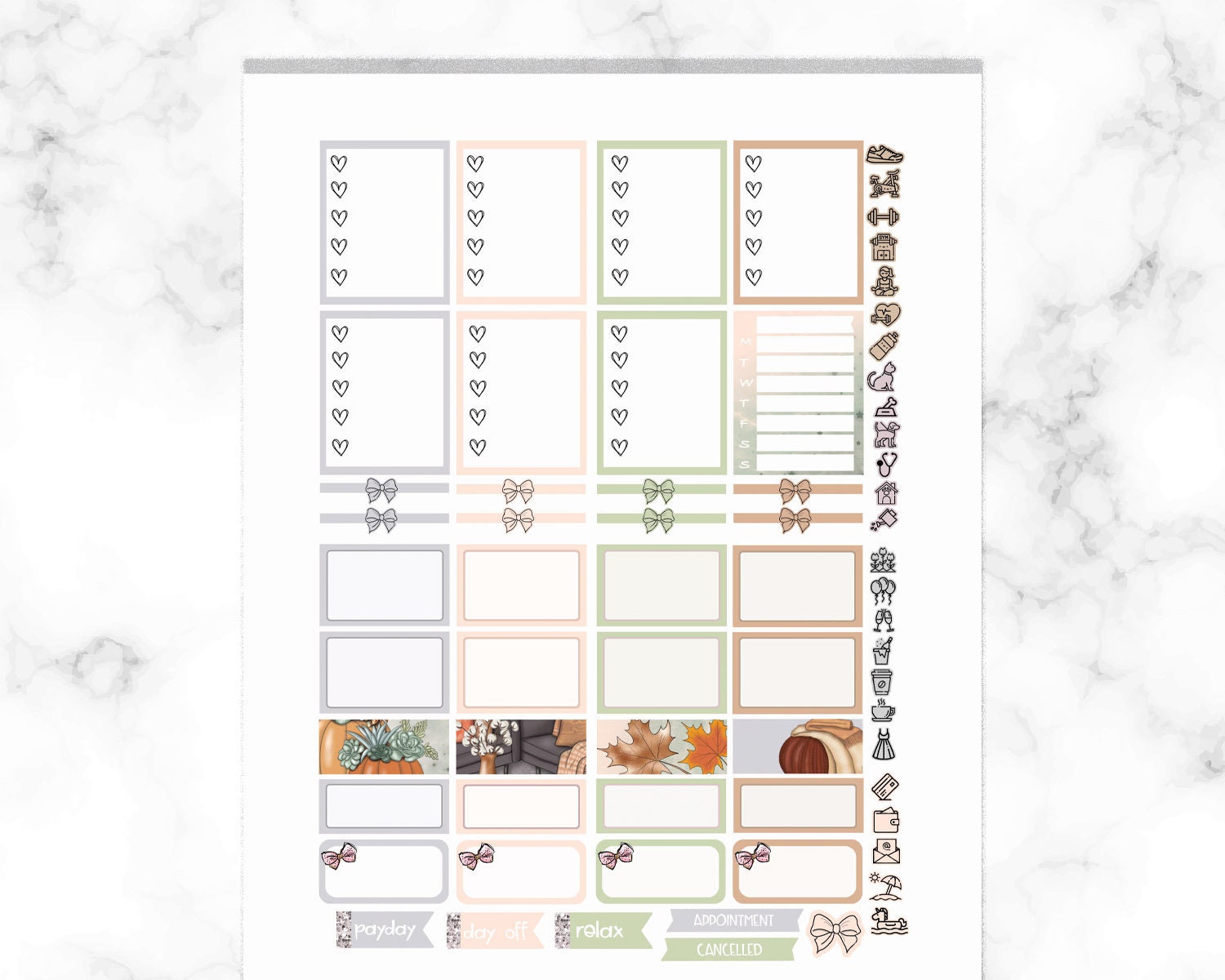 African American Printable Stickers for Erin Condren Vertical Life ...
