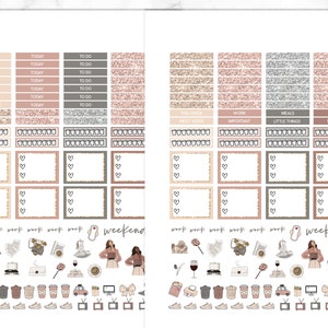 Happy Planner Stickers Printable, Mambi Sticker Sheet, Cute Stickers ...