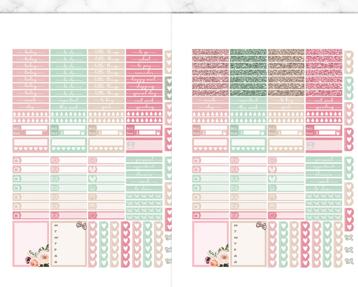 Mothers Day Printable Planner Stickers for Erin Condren | Etsy