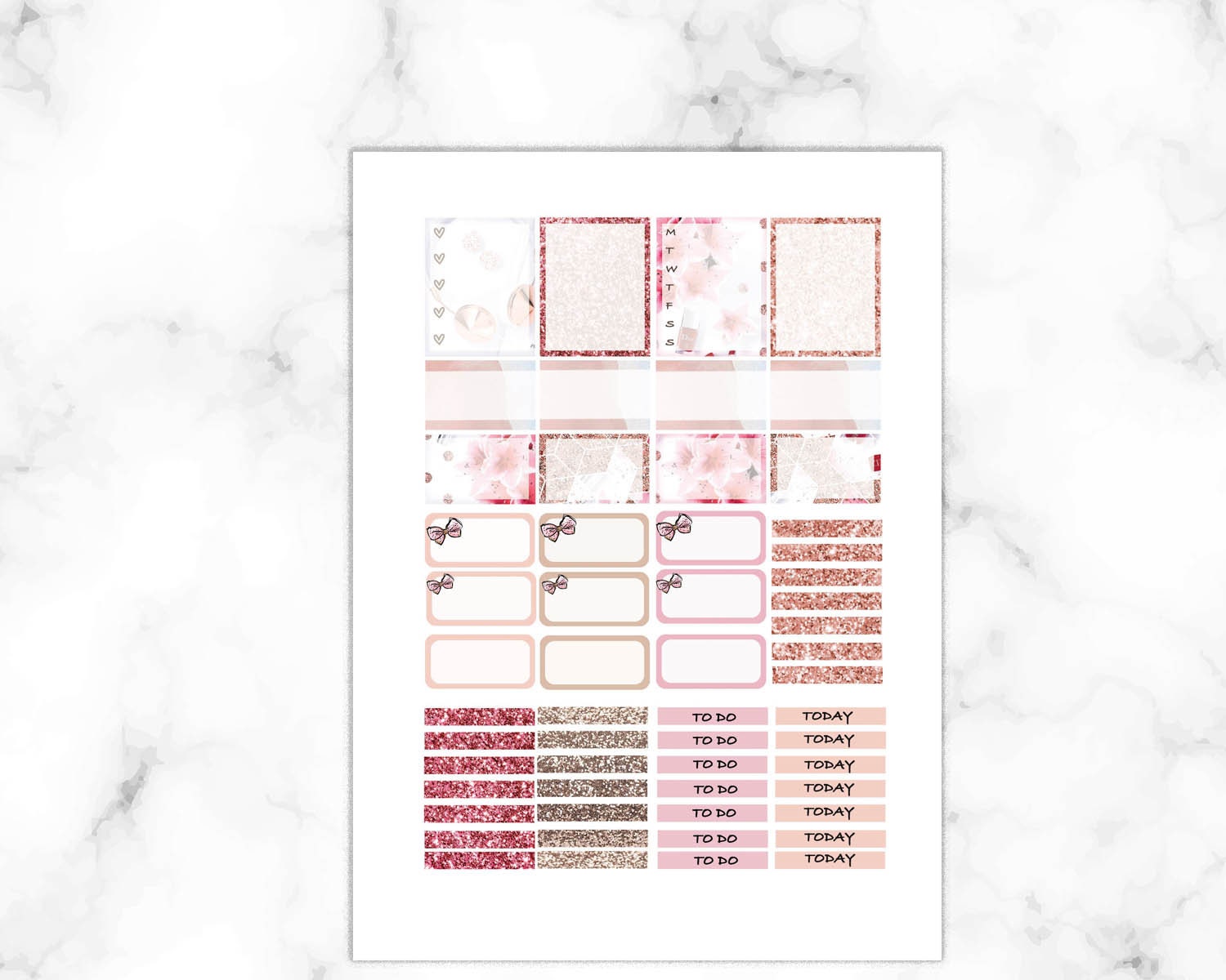 Photo Sticker Kit for Erin Condren September Weekly Printable - Etsy
