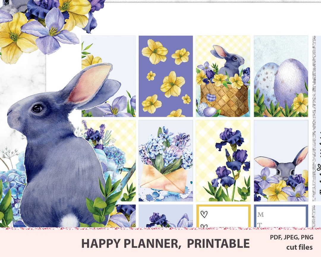 Ester Stickers Digital Download, Happy Planner Stickers, Weekly Kit ...