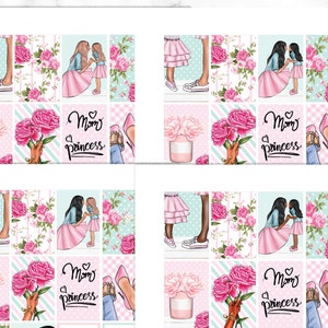 Mother Day Happy Planner Printable Stickers, Weekly Kit With Flowers ...