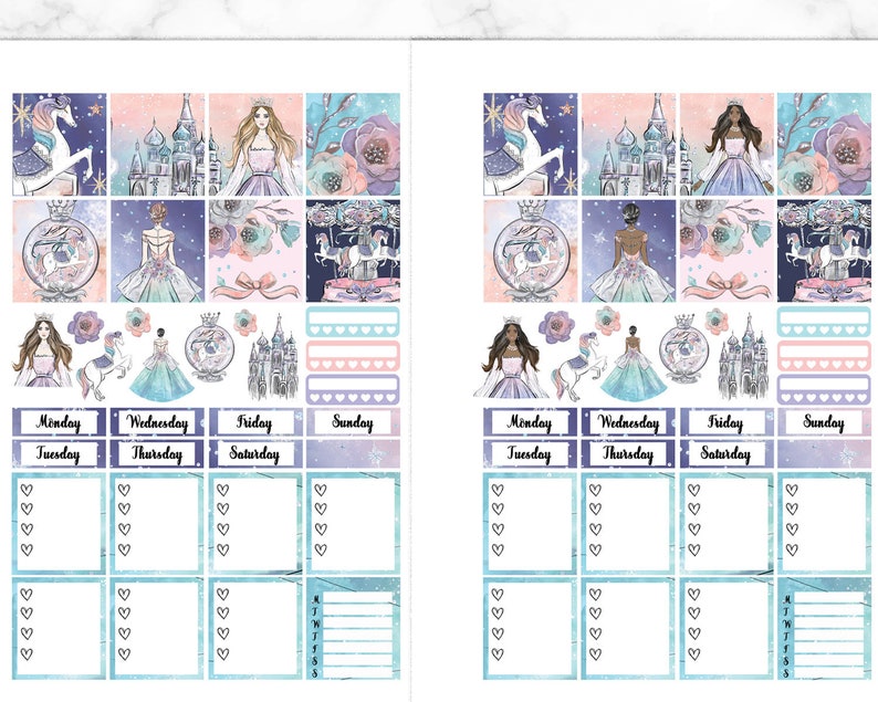 Erin Condren Horizontal Printable Stickers ECLP Planner - Etsy